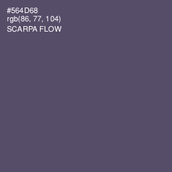 #564D68 - Scarpa Flow Color Image
